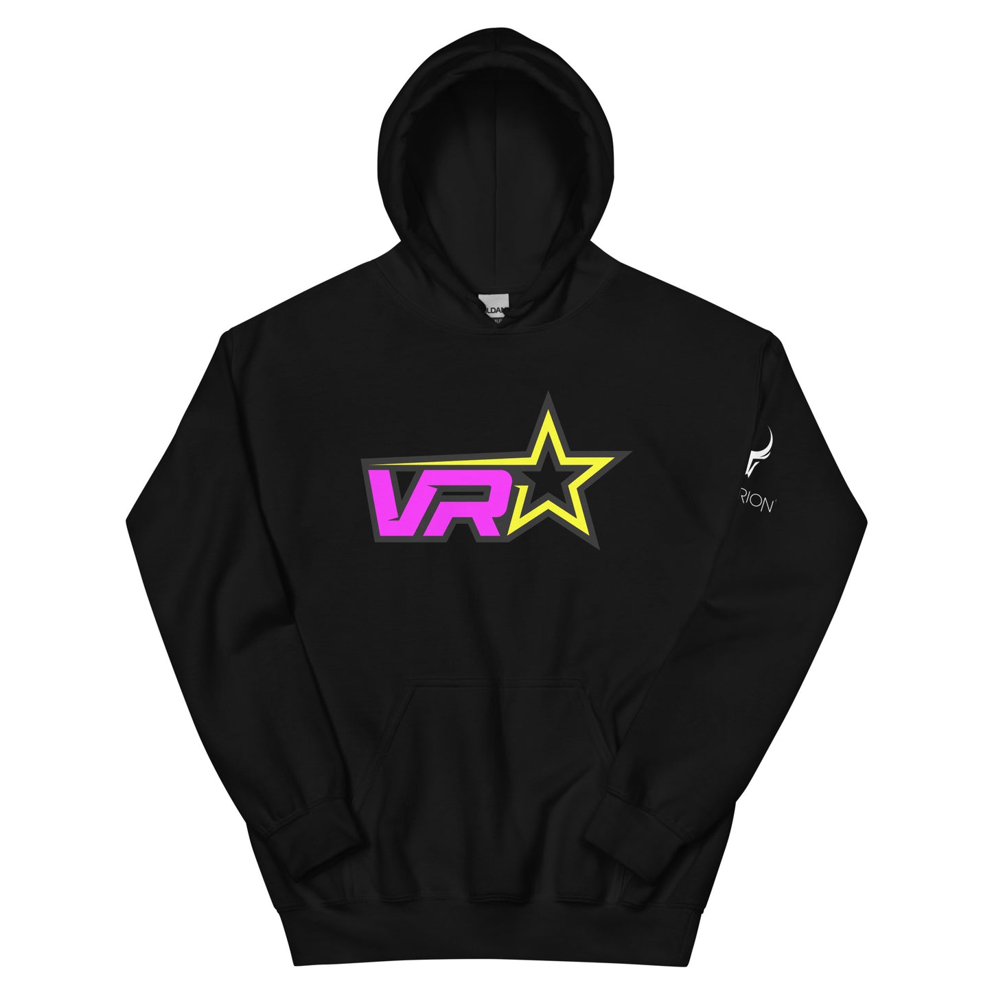 Ultra Soft Unisex VR Hoodie - VR Starz Purpleish/Pinkish Star