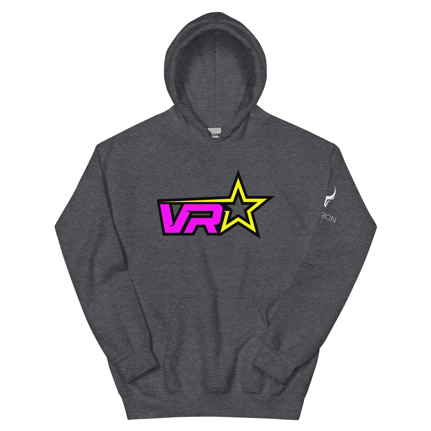 Ultra Soft Unisex VR Hoodie - VR Starz Purpleish/Pinkish Star