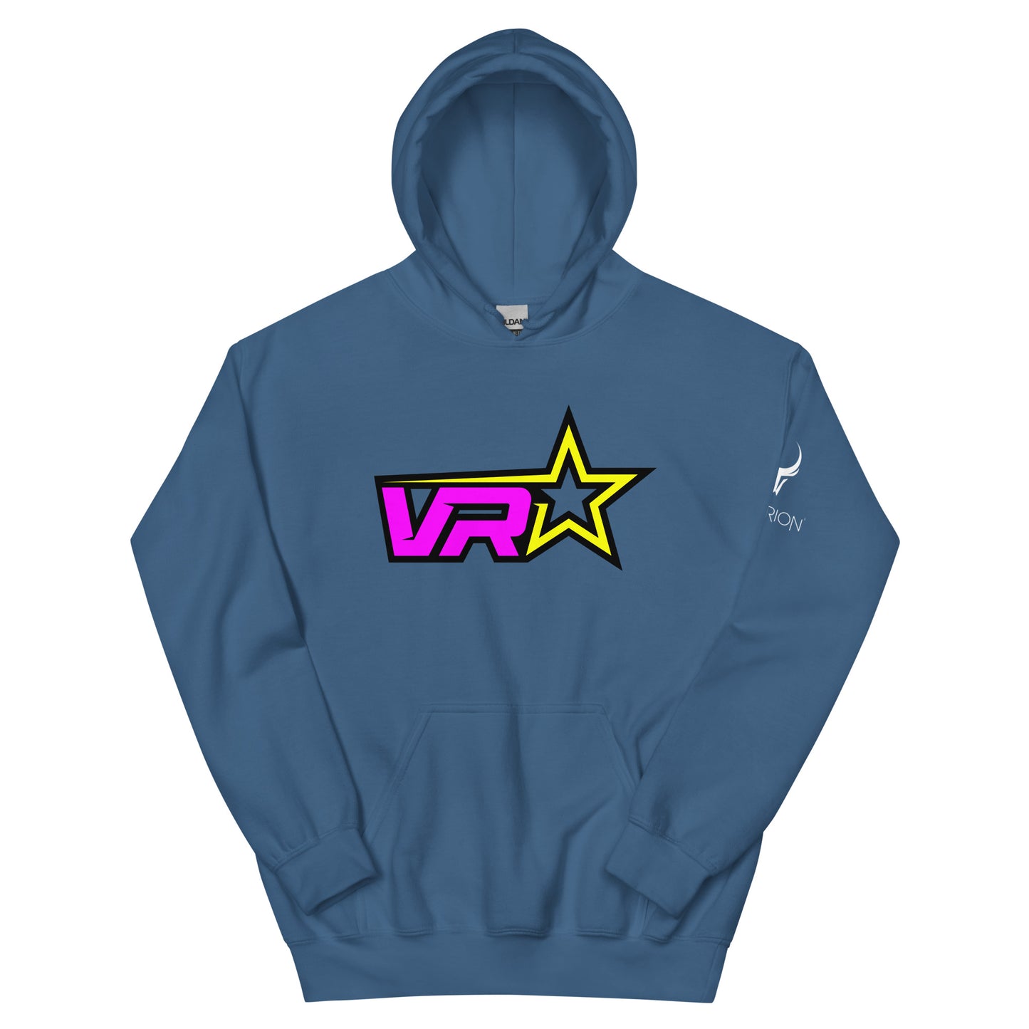 Ultra Soft Unisex VR Hoodie - VR Starz Purpleish/Pinkish Star