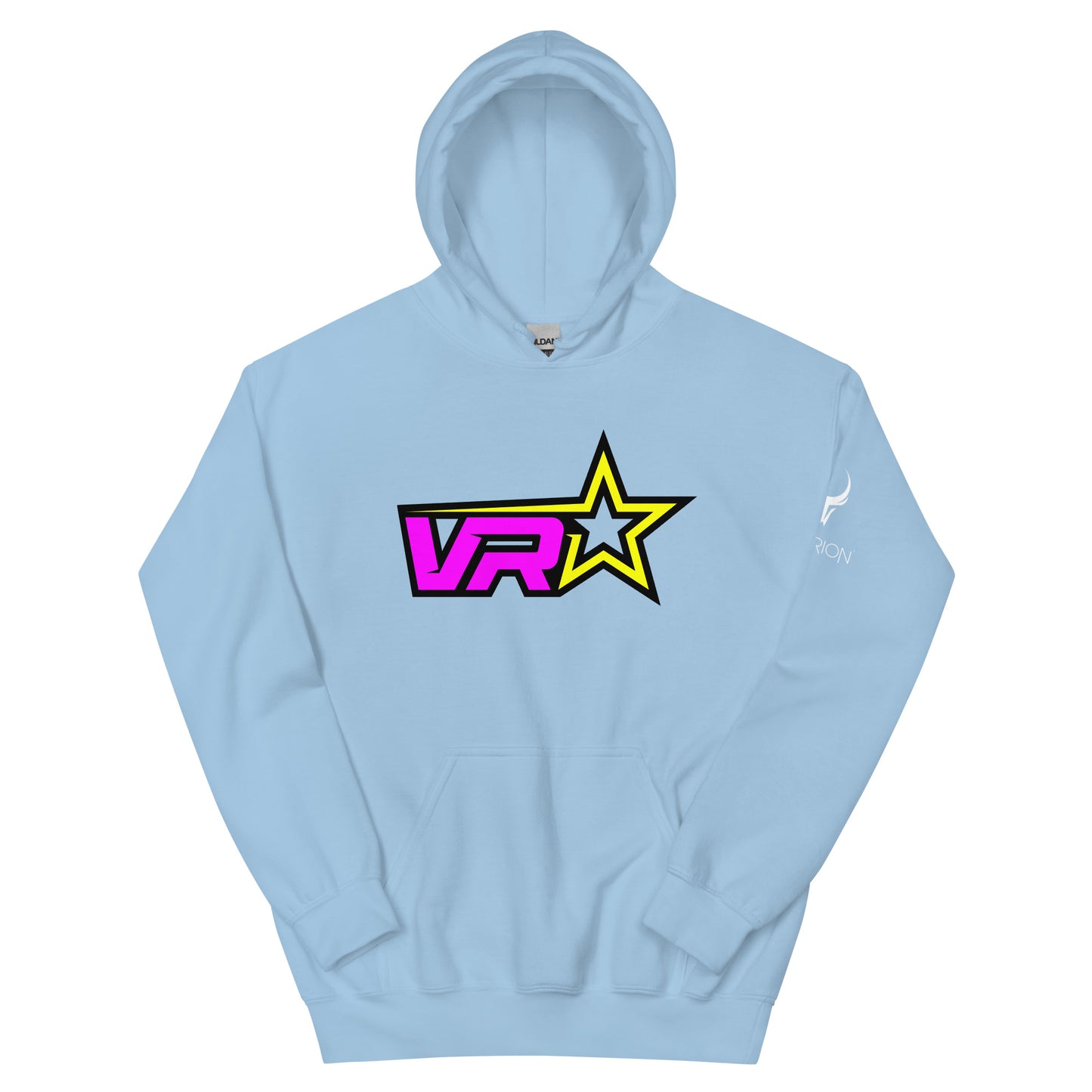 Ultra Soft Unisex VR Hoodie - VR Starz Purpleish/Pinkish Star