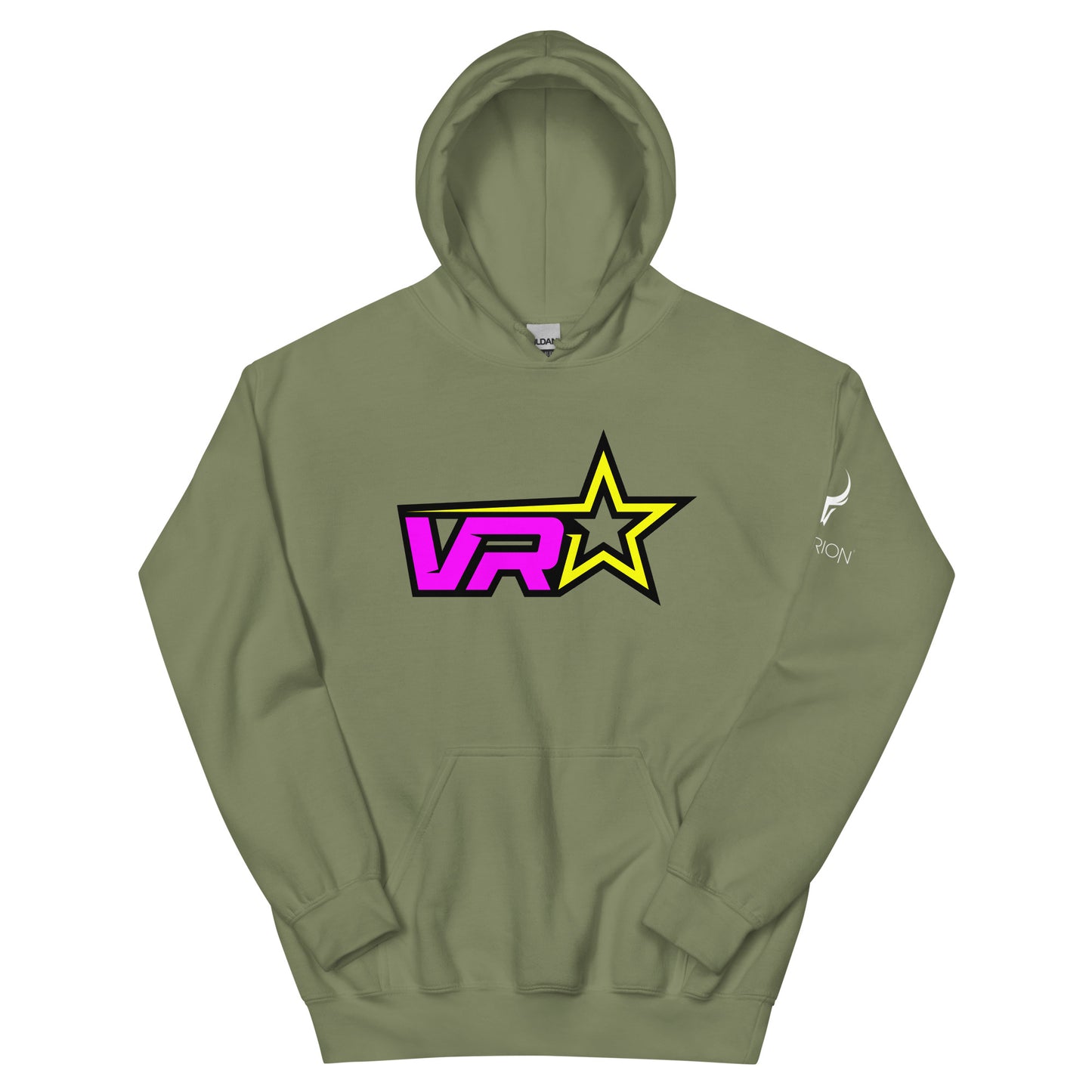 Ultra Soft Unisex VR Hoodie - VR Starz Purpleish/Pinkish Star