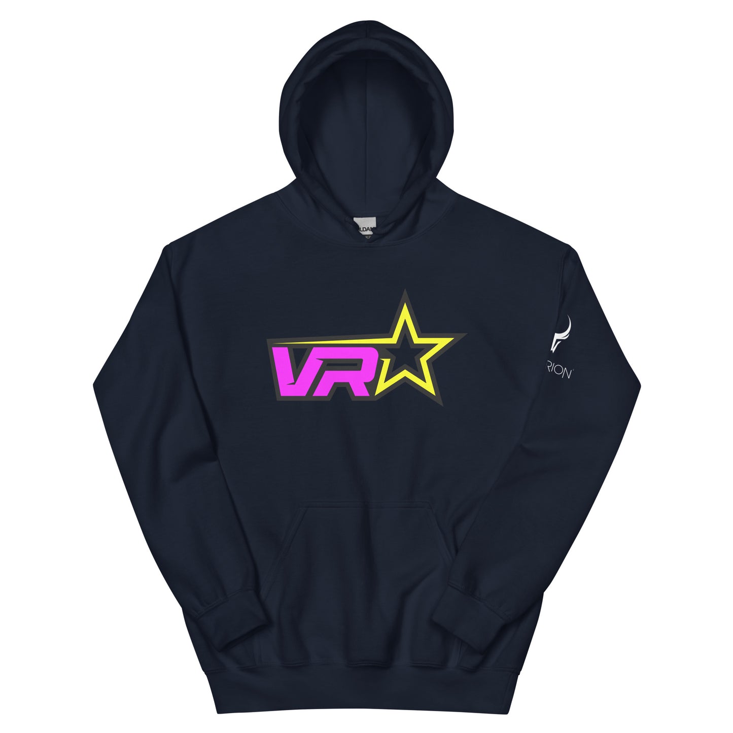 Ultra Soft Unisex VR Hoodie - VR Starz Purpleish/Pinkish Star