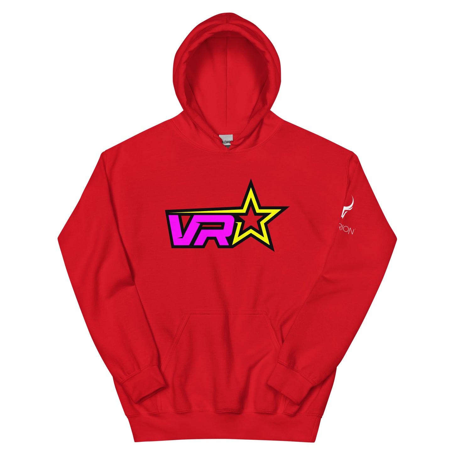 Ultra Soft Unisex VR Hoodie - VR Starz Purpleish/Pinkish Star