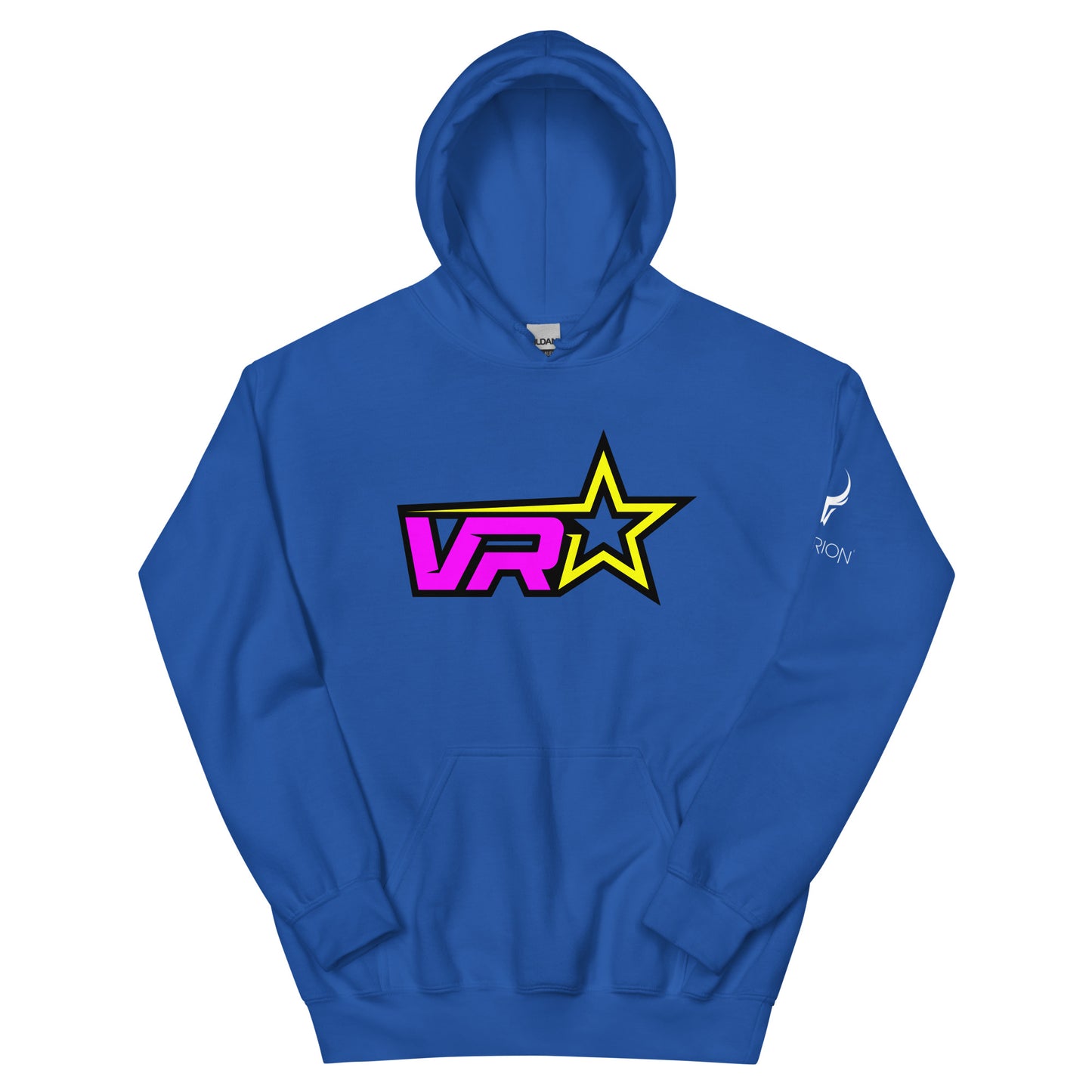 Ultra Soft Unisex VR Hoodie - VR Starz Purpleish/Pinkish Star
