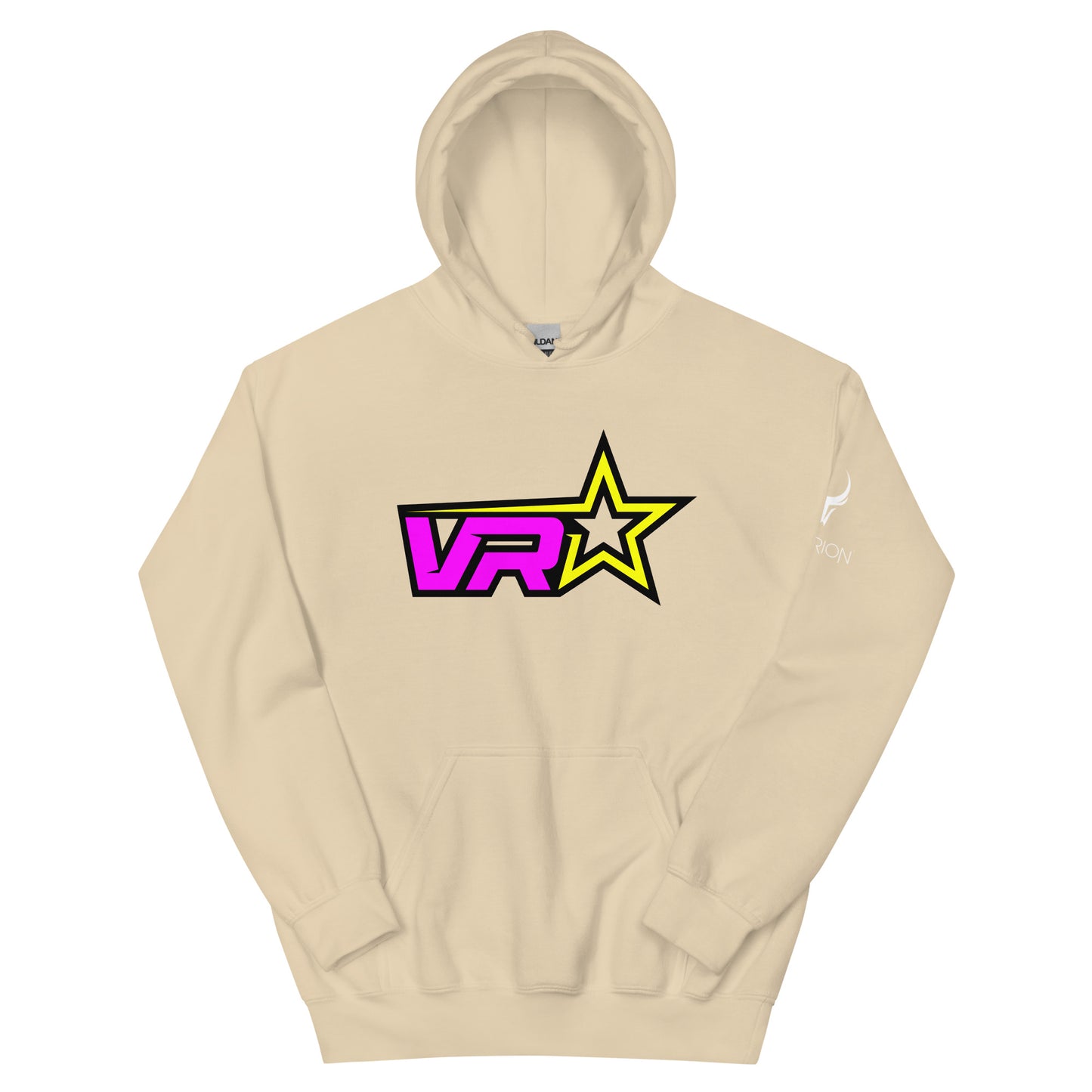 Ultra Soft Unisex VR Hoodie - VR Starz Purpleish/Pinkish Star