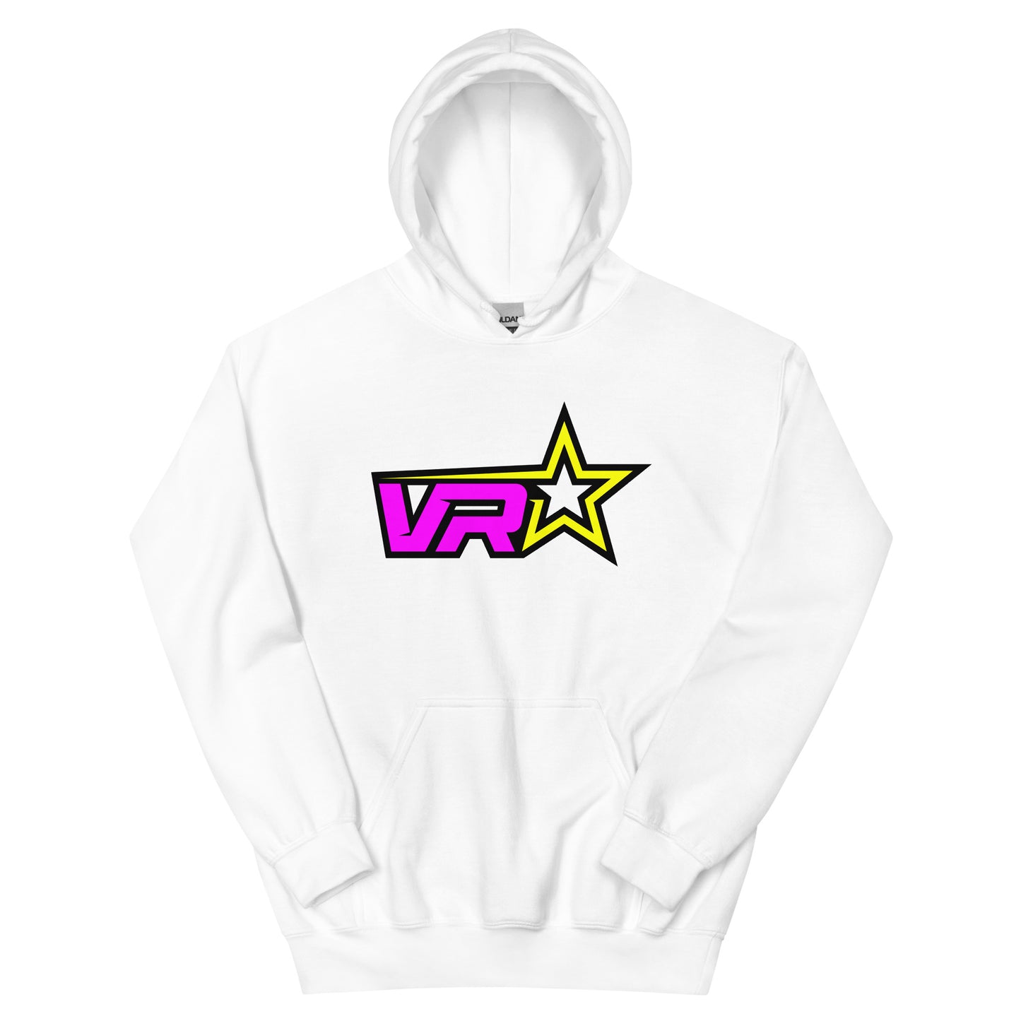 Ultra Soft Unisex VR Hoodie - VR Starz Purpleish/Pinkish Star