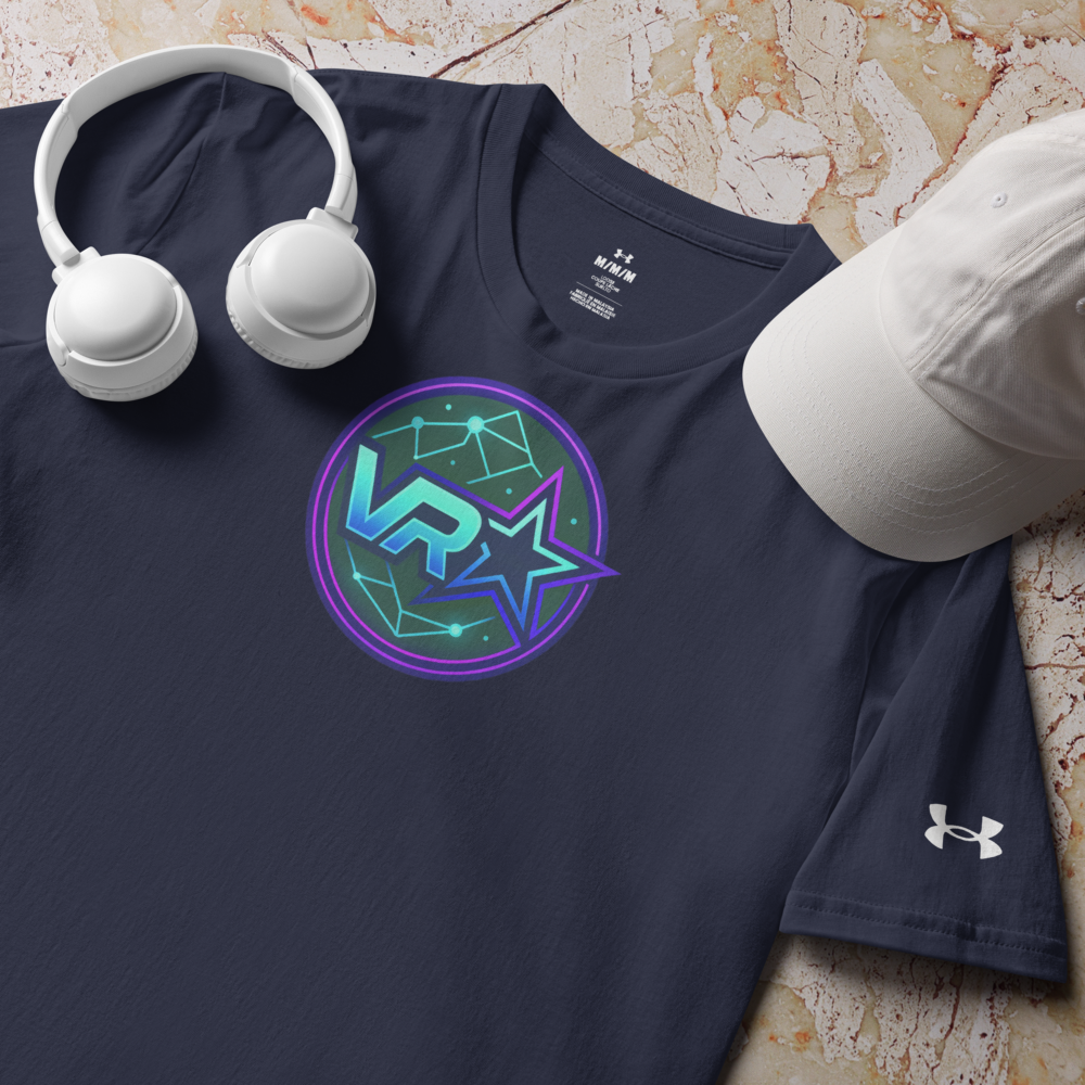 VR Starz Blue Emblem | Under Armour® Athletic T-Shirt
