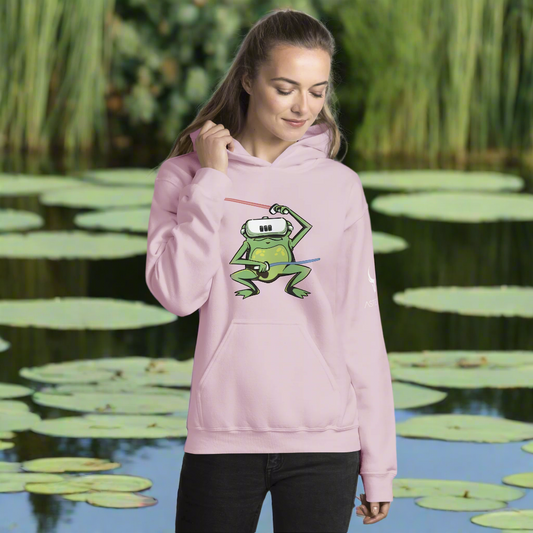 Ultra Soft Unisex VR Hoodie - Froggy VR