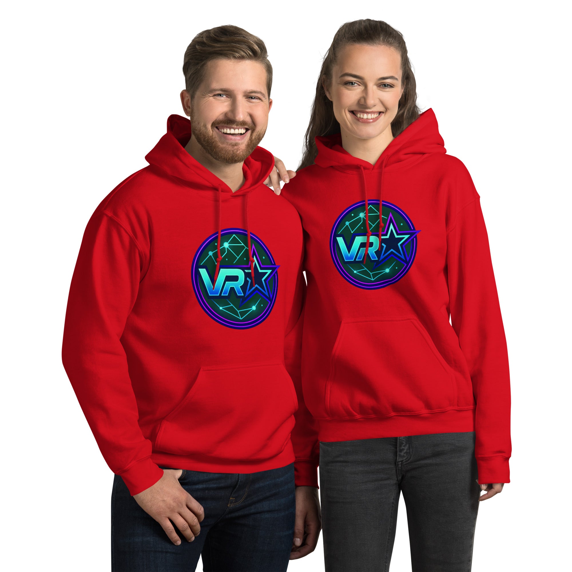 Ultra Soft Unisex VR Hoodie - VR Starz Blue Universe – Asterion