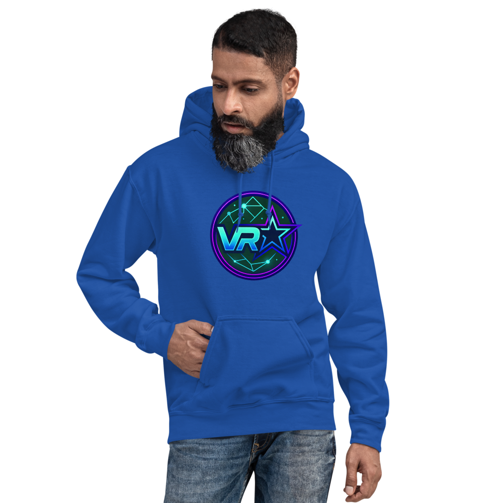 Ultra Soft Unisex VR Hoodie - VR Starz Blue Universe