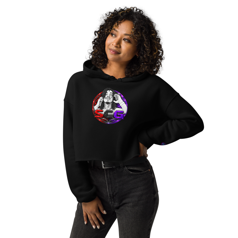 Women’s Cropped Hoodie - Creator Series - SCG ShawnCamGaming
