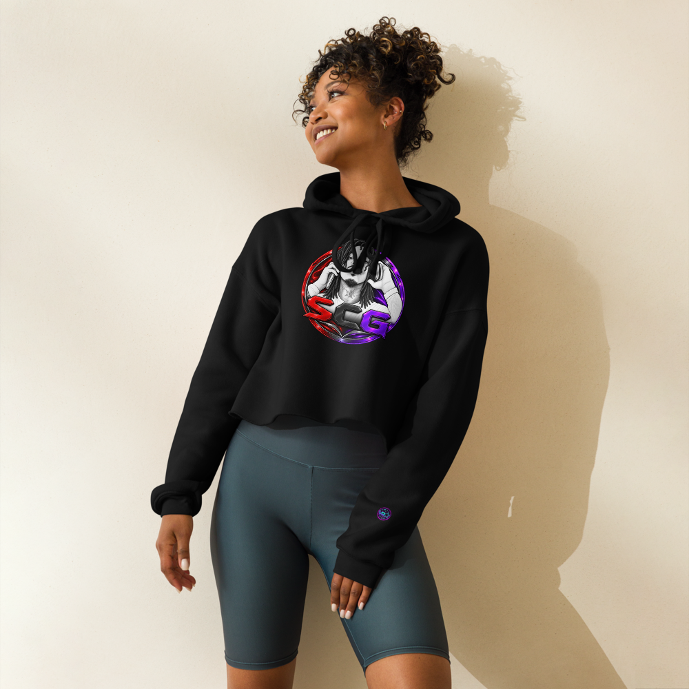 Women’s Cropped Hoodie - Creator Series - SCG ShawnCamGaming