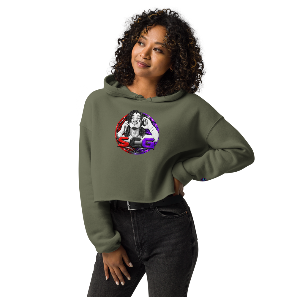 Women’s Cropped Hoodie - Creator Series - SCG ShawnCamGaming