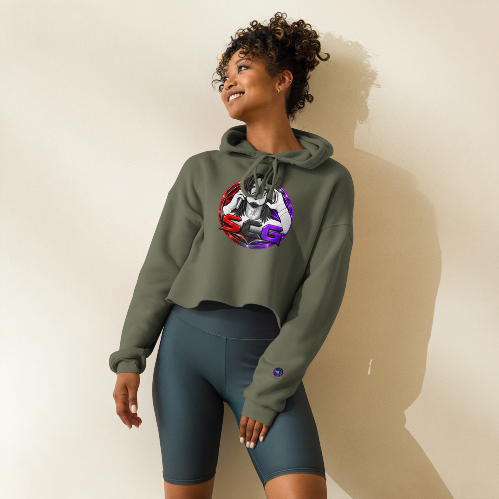 Women’s Cropped Hoodie - Creator Series - SCG ShawnCamGaming