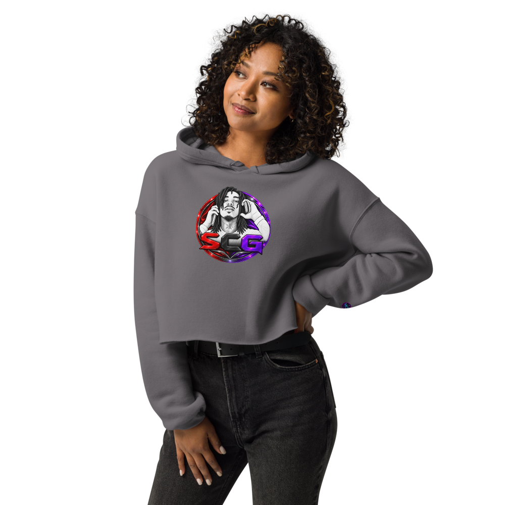 Women’s Cropped Hoodie - Creator Series - SCG ShawnCamGaming