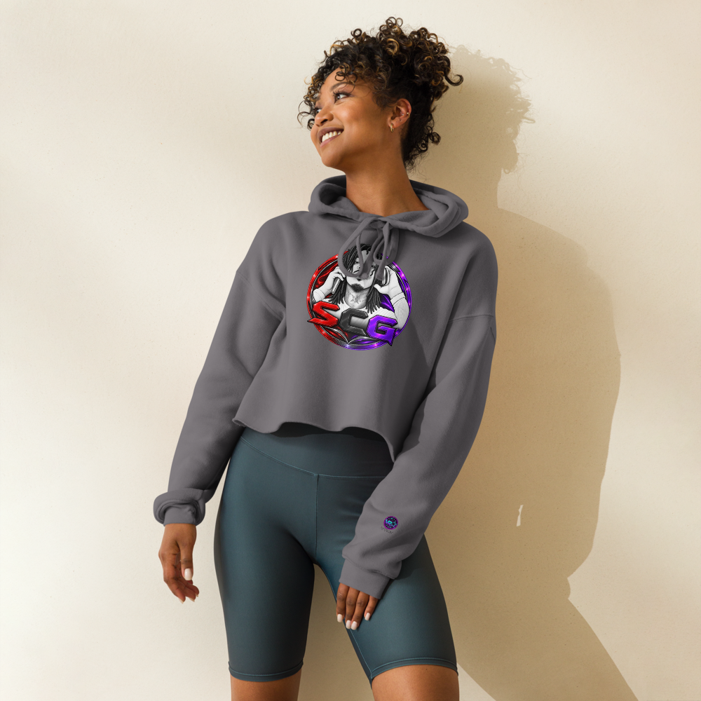 Women’s Cropped Hoodie - Creator Series - SCG ShawnCamGaming